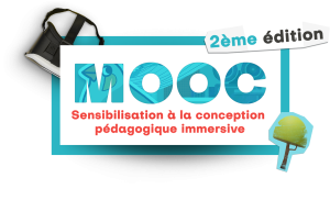 Logo MOOC "Sensibilisation à la conception pédagogique immersive" 2ème édition par Speedernet