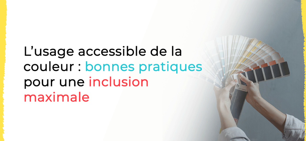 Usage accessible de la couleur en formation digitale - Speedernet