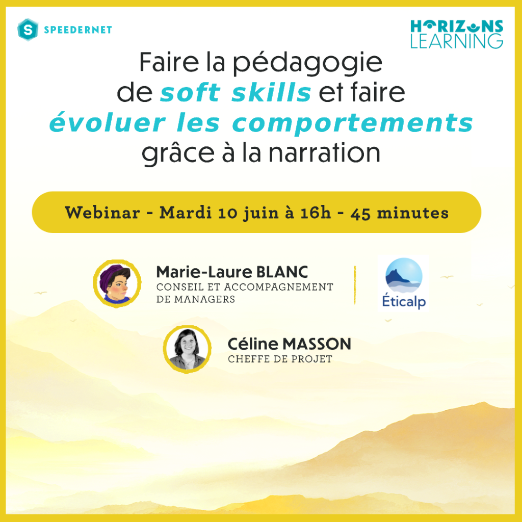 Visuel de présentation conférence ETICALP - Horizons Learning Speedernet